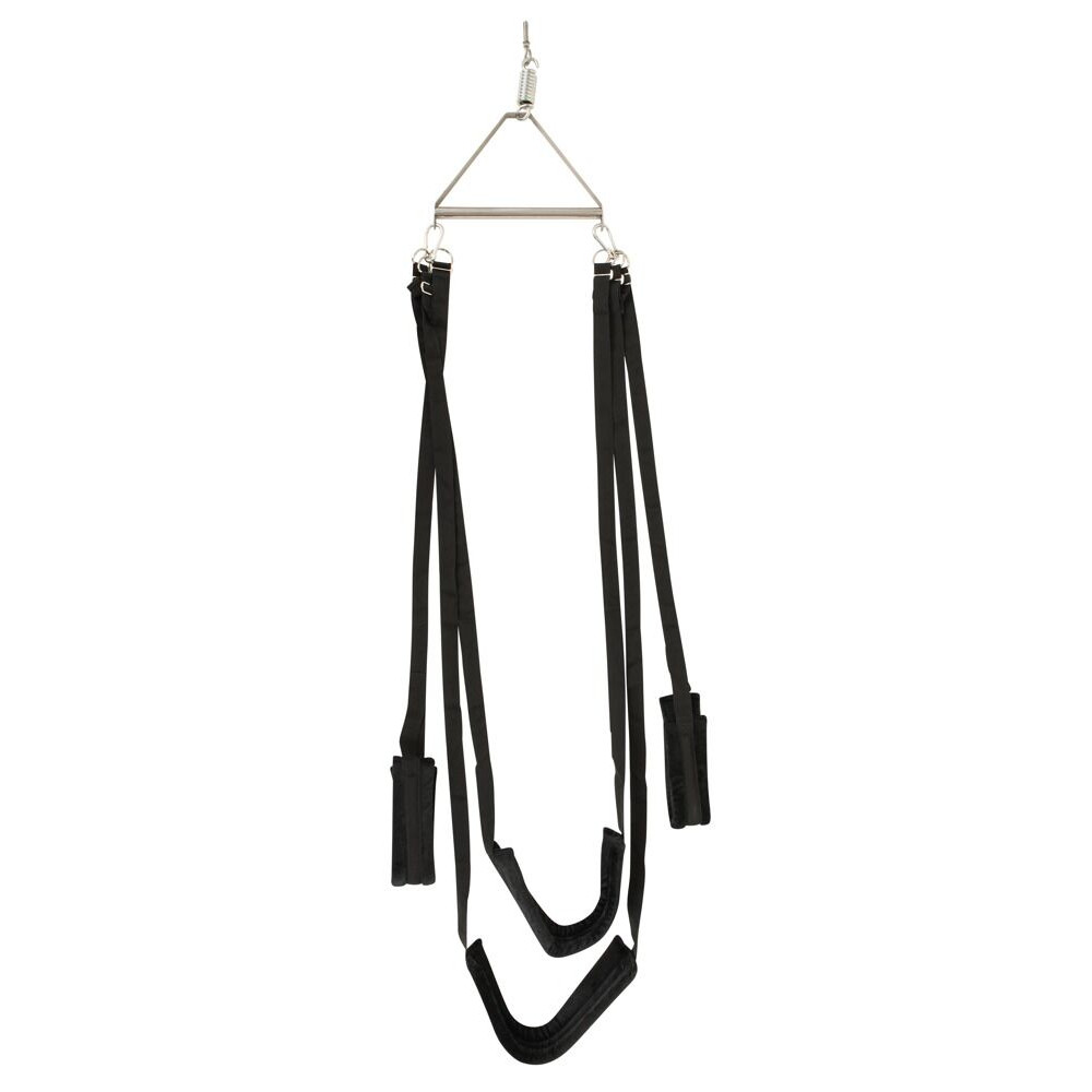 Секс-качели You2Toys с пружиной, черные, фото №0 — секс шоп Украина, NO TABOO