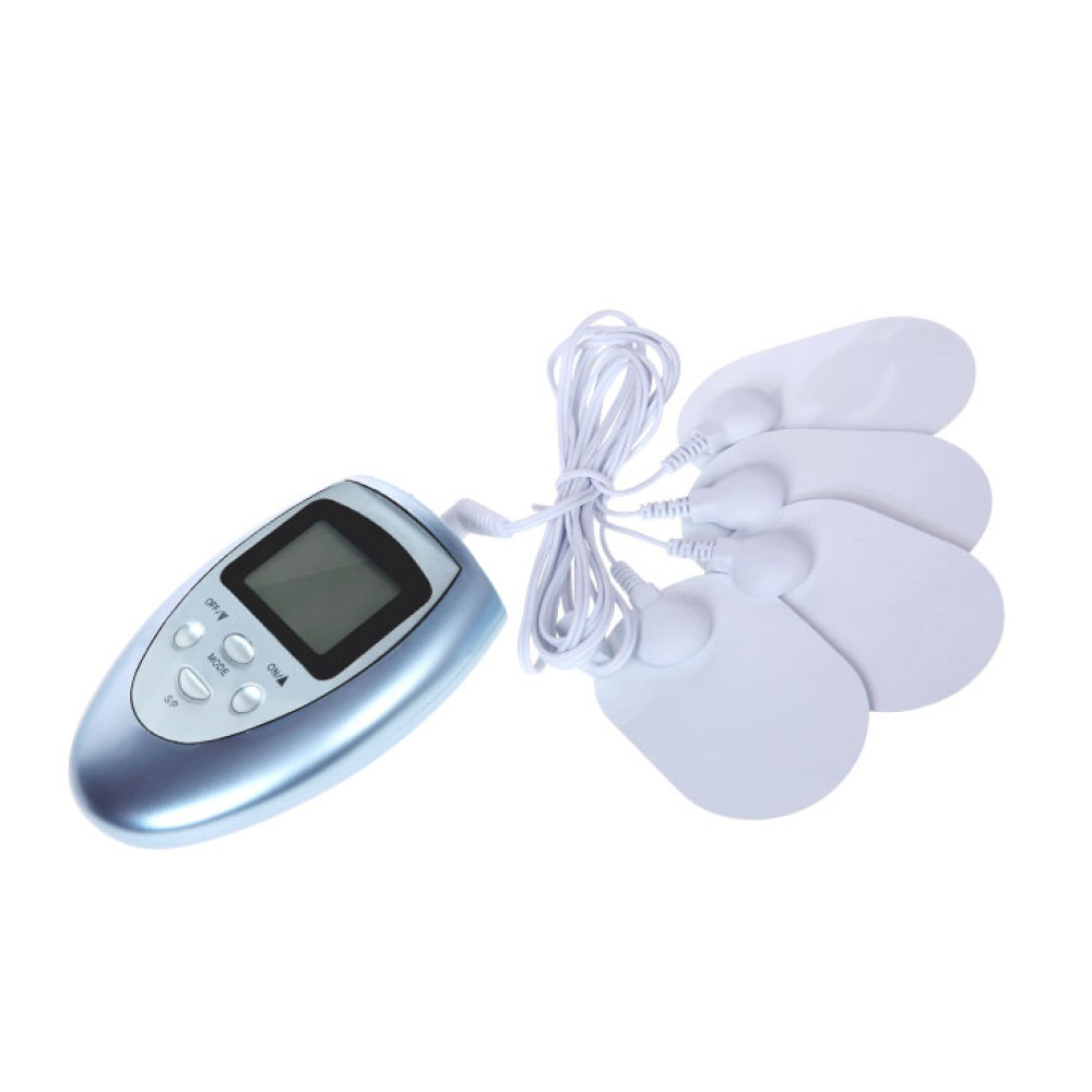 Набор для электростимуляции Baile 4 электрода, белый, фото №4 — секс шоп Украина, NO TABOO