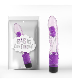 Вибратор реалистичный Chisa Realistic Vibe фиолетовый, 23 х 4 см - No Taboo