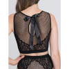 Сексуальный комплект в сеточку Fifty Shades of Grey черный, One Size, фото №4 — секс шоп Украина, NO TABOO