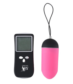 Виброяйцо с пультом управления Dream Toys розовое, 8 х 3.2 см - No Taboo