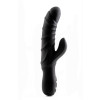 Вибратор-кролик рельефный Dream Toys черный, 23 х 3.5 см фото №8 — секс игрушки: Украина, NO TABOO