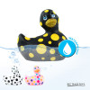 Уточка вибратор I Rub My Duckie черная в желтый горошек фото №7 — секс игрушки: Украина, NO TABOO