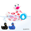 Уточка вибратор I Rub My Duckie белая с розовым узором фото №5 — секс игрушки: Украина, NO TABOO