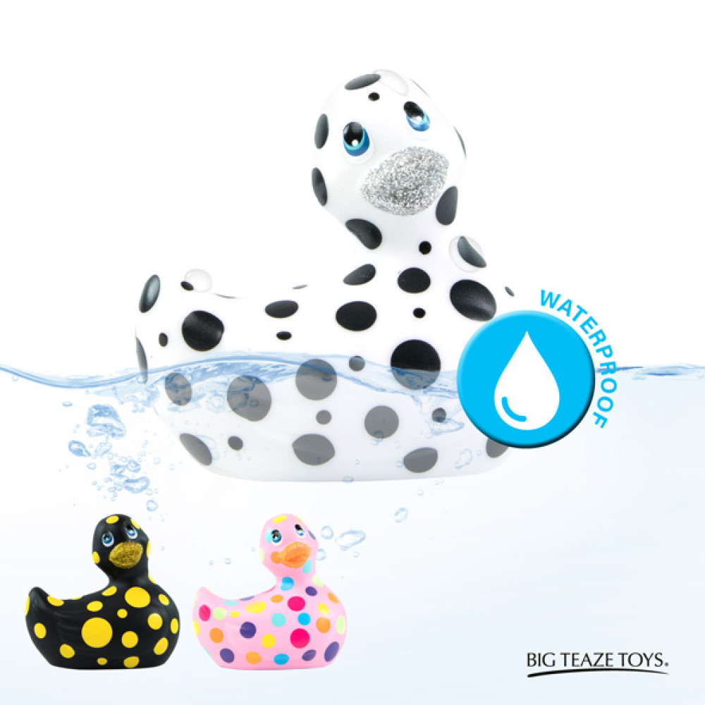 Уточка вибратор I Rub My Duckie белая в черный горох фото №6 — секс игрушки: Украина, NO TABOO