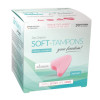 Тампони для менструації Soft Tampons Joy Division рожевий, 3 шт, фото №1 — секс шоп Україна, NO TABOO