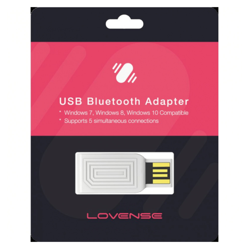 USB Bluetooth adapter для смарт секс-игрушек Lovense, белый фото №0 — секс игрушки: Украина, NO TABOO