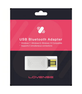 USB Bluetooth adapter для смарт секс-іграшок Lovense, білий - No Taboo