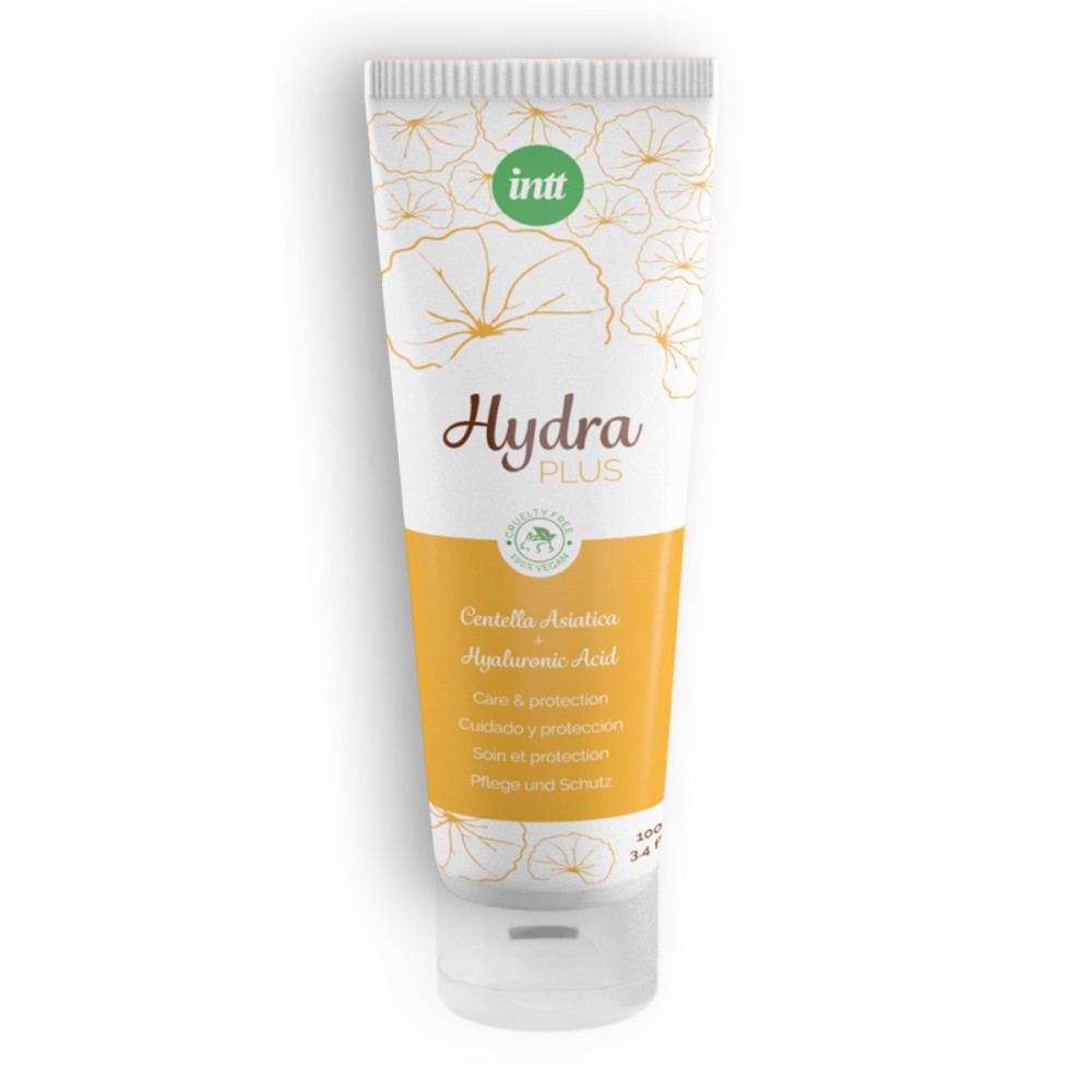 Лубрикант Intt Hydra Plus (Vegan), 100 мл, на водной основе, с заживляющим эффектом, фото №0 — секс шоп Украина, NO TABOO