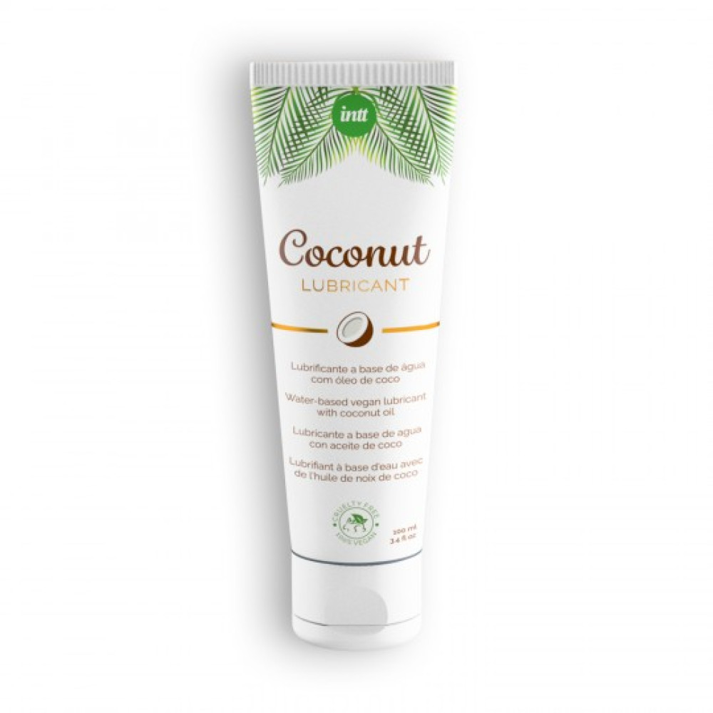Лубрикант Intt Coconut (Vegan), 100 мл, на водной основе, с ароматом кокоса, фото №0 — секс шоп Украина, NO TABOO