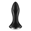 Анальный вибратор Satisfyer Rotator Plug 1+ с приложением и ротацией, черный, 13.5 х 3.8 см фото №6 — секс игрушки: Украина, NO TABOO