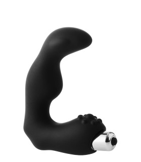 Вибромассажер простаты Dream Toys Fantasstic рельефный, черный, 11.3 х 3.3 см - No Taboo