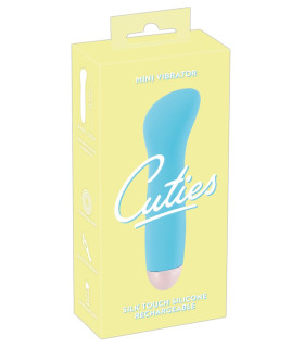 Мини-вібратор для точки G Cuties голубой, 12.9 х 3.5 см - No Taboo