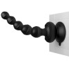Анальная елочка с вибрацией 3Some Wall Banger Beads черная, 16.8 х 3.8 см фото №6 — секс игрушки: Украина, NO TABOO
