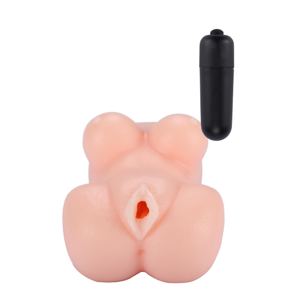Мастурбатор-вагина Dreamtoys The Girl Next Door с вибрацией, бежевый, 13 х 7 см фото №0 — секс игрушки: Украина, NO TABOO