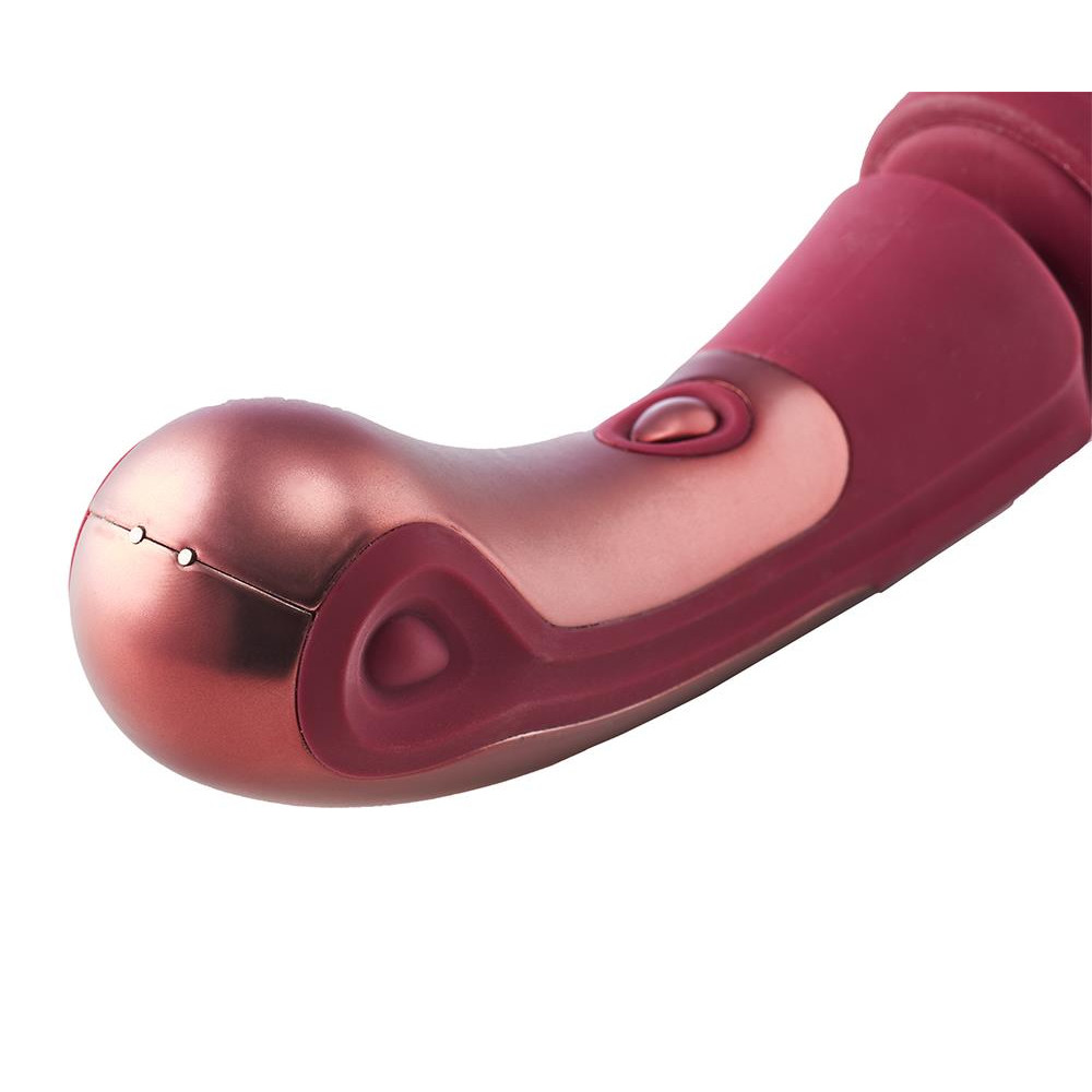 Вибратор микрофон Dream Toys бордовый, 21.4 х 5.7 фото №5 — секс игрушки: Украина, NO TABOO