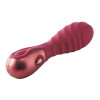 Мини вибратор рельефный Dream Toys бордовый, 12 х 3.2 см фото №3 — секс игрушки: Украина, NO TABOO