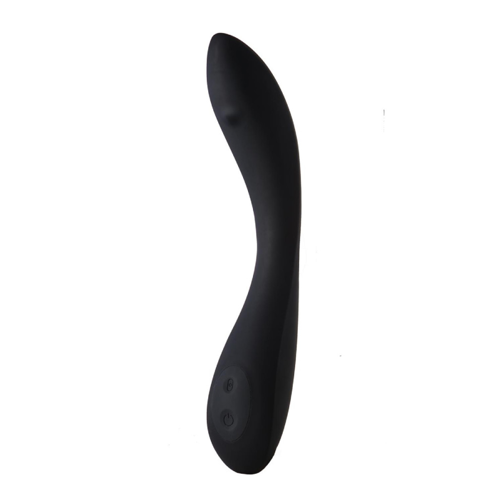 Вибратор с шариком для точки G Dream Toys черный, 21 х 3.8 см фото №0 — секс игрушки: Украина, NO TABOO