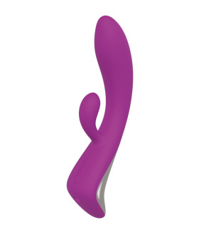 Вибратор-кролик Dream Toys Vibes of Love фиолетовый, 21.5 х 3.7 см - No Taboo