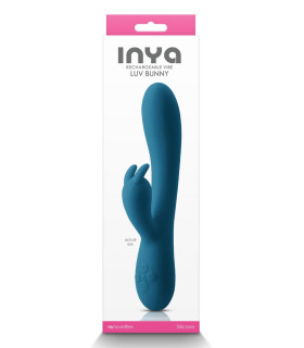 Вибратор-кролик NS Novelties синий, 20.2 х 3.6 см - No Taboo