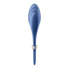 Эрекционное вибро-кольцо Satisfyer с затяжкой, синее, 14.5 х 5.5 см фото №3 — секс игрушки: Украина, NO TABOO