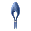 Эрекционное вибро-кольцо Satisfyer с затяжкой, синее, 14.5 х 5.5 см фото №5 — секс игрушки: Украина, NO TABOO
