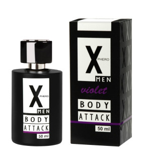 Духи с феромонами для мужчин Body Attck MEN violen X-PHERO, 50 мл - No Taboo