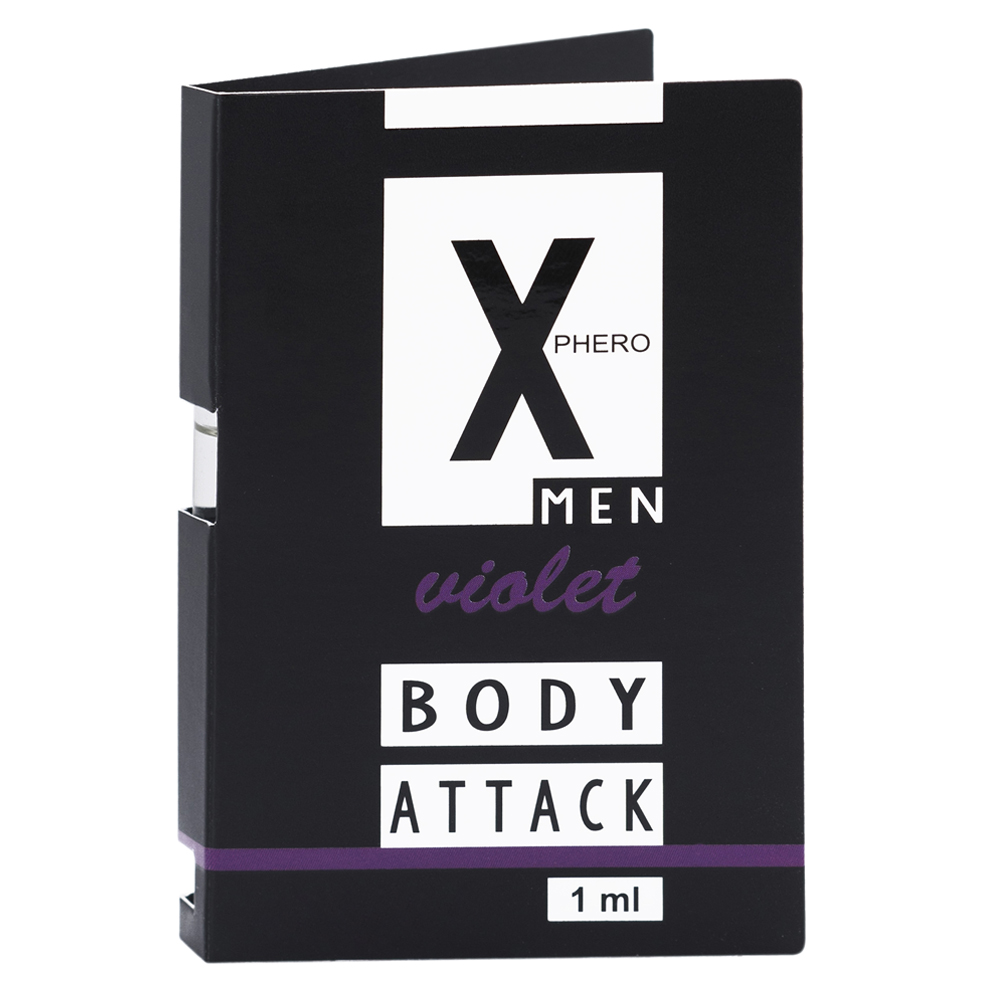 Духи с феромонами для мужчин Body Attck MEN violen X-PHERO, 1 мл, фото №0 — секс шоп Украина, NO TABOO