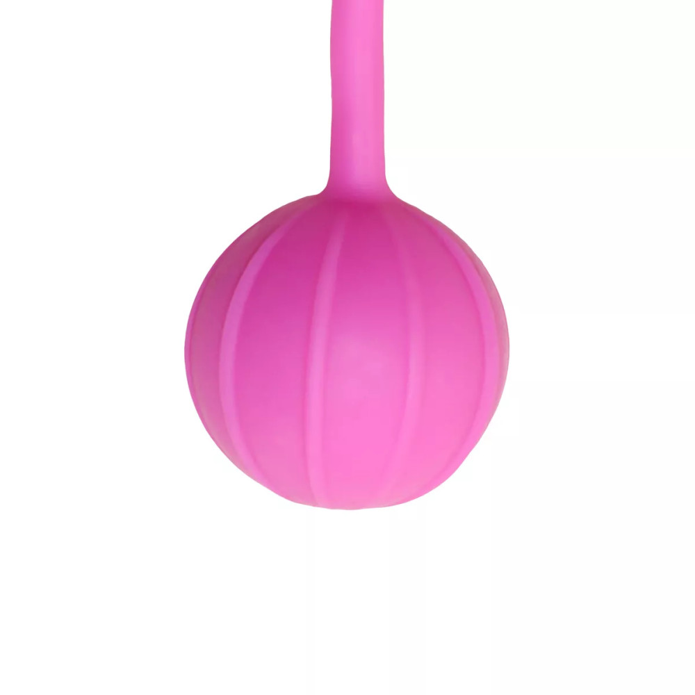 Вагинальные шарики рельефные Easytoys розовые, 16 х 3 см фото №2 — секс игрушки: Украина, NO TABOO