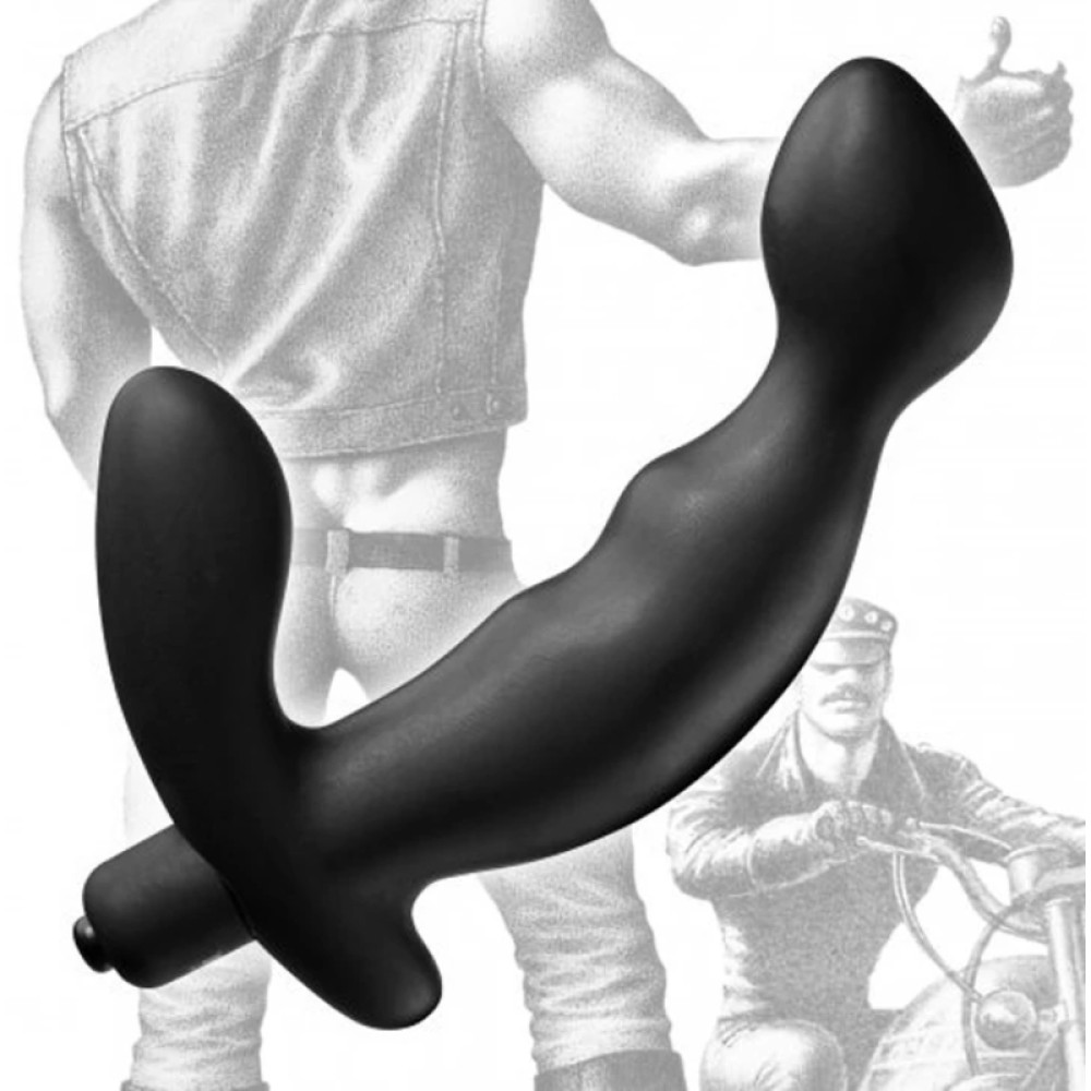 Массажер простаты Tom of Finland черный, 15.2 х 3 см фото №2 — секс игрушки: Украина, NO TABOO