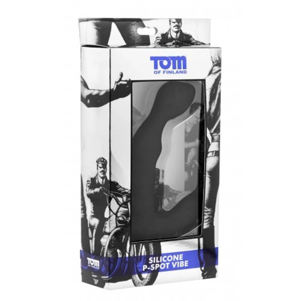 Массажер простаты Tom of Finland черный, 15.2 х 3 см фото №5 — секс игрушки: Украина, NO TABOO