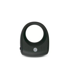 Эрекционное вибро-кольцо Easytoys черное, 5.5 х 4.5 см - No Taboo
