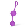 Вагинальные шарики Easy Toys со смещенным центром тяжести, фиолетовые, 20 х 3.7 см фото №4 — секс игрушки: Украина, NO TABOO