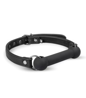 Кляп-уздечка Easytoys черный, 56 х 1.7 см - No Taboo
