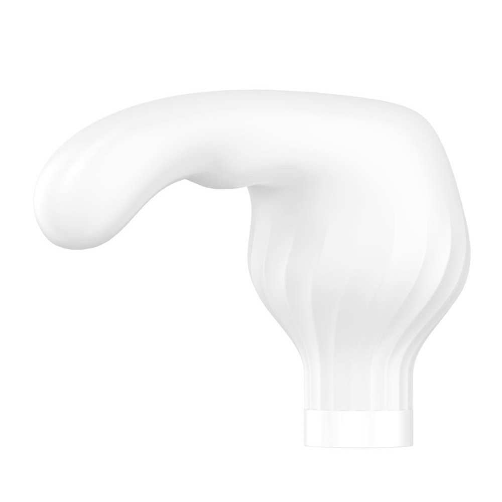 Вибратор-микрофон Satisfyer Double Wand-er с приложением, белый, 27 х 5.5 см фото №6 — секс игрушки: Украина, NO TABOO