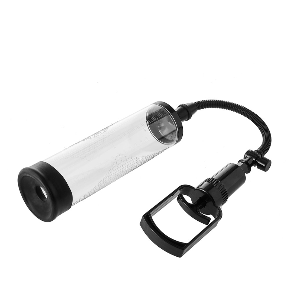 Вакуумная помпа механическая Dreamtoys Ramrod с эрекционным кольцом, прозрачная, 20 х 5.9 см фото №3 — секс игрушки: Украина, NO TABOO