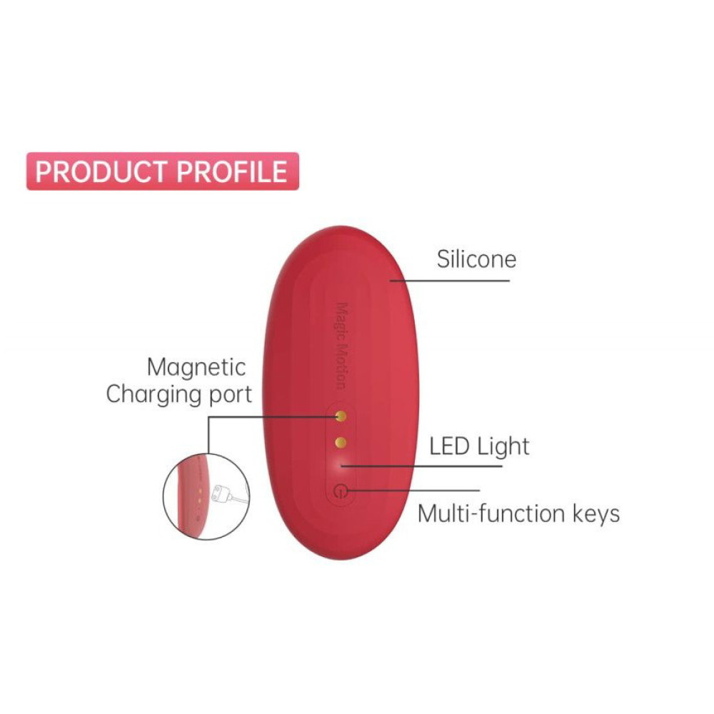 Вибратор для трусиков с умными часами Magic Nyx Smart Panty Vibrator фото №12 — секс игрушки: Украина, NO TABOO