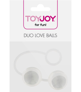 Вагинальные шарики Toy Joy стеклянные, прозрачные, 16 х 2.5 см - No Taboo