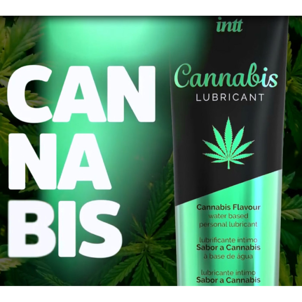 Лубрикант Intt Cannabis, 100 мл, на водной основе, фото №8 — секс шоп Украина, NO TABOO