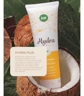 Лубрикант Intt Hydra Plus (Vegan), 100 мл, на водній основі, з загоювальним ефектом - No Taboo