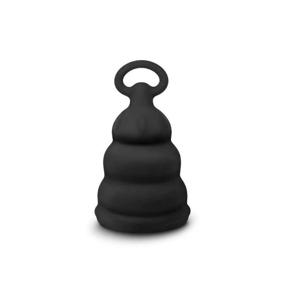 Менструальная чаша Gcup Gvibe, S, черная, 6 х 3.5 см, фото №2 — секс шоп Украина, NO TABOO