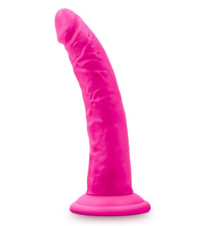 Гибкий фаллоимитатор Blush Au Naturel на присоске, розовый, 19 х 3.8 см - No Taboo