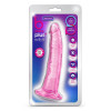 Фаллоимитатор реалистичный на присоске Blush B Yours Plus розовый, 19 х 3.8 см фото №2 — секс игрушки: Украина, NO TABOO