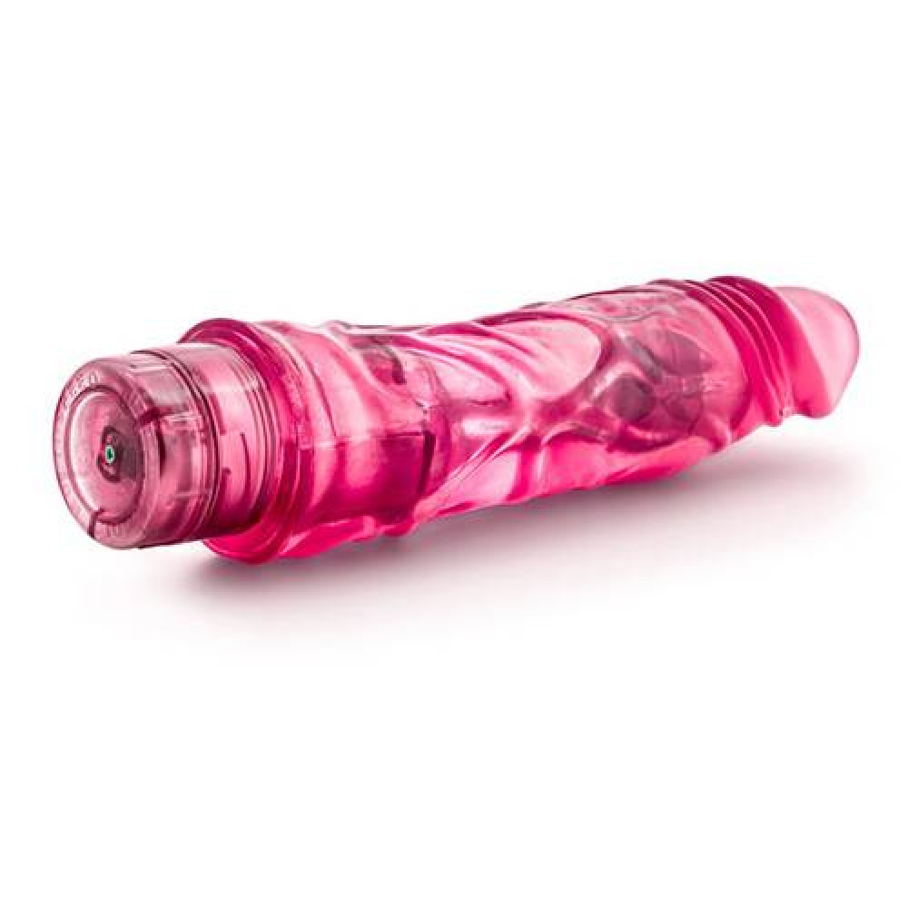 Вибратор реалистичный Blush B Yours Vibe 10 розовый, 22.5 х 4.9 см фото №5 — секс игрушки: Украина, NO TABOO