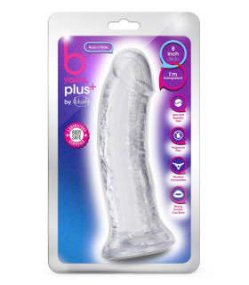 Фаллоимитатор реалистичный, на присоске Blush B Yours прозрачный, 20.3 х 5 см - No Taboo