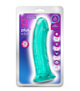 Фаллоимитатор реалистичный, на присоске Blush B Yours мятный, 20.3 х 5 см - No Taboo