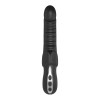 Рельефный вибратор Dream Toys Midnight Magic с клиторальной стимуляцией черный, 23 х 4 см фото №4 — секс игрушки: Украина, NO TABOO