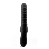 Рельефный вибратор Dream Toys Midnight Magic с клиторальной стимуляцией черный, 23 х 4 см фото №5 — секс игрушки: Украина, NO TABOO