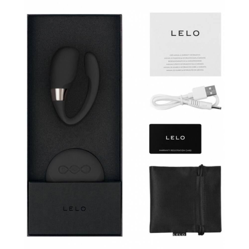 Вибратор для пар Lelo Tiani 3 с дистанционным пультом, черный, 7.8 х 3 см фото №10 — секс игрушки: Украина, NO TABOO
