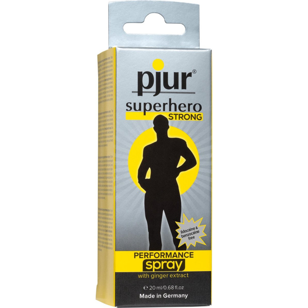 Пролонгатор спрей Pjur Superhero Performance Strong, 20 мл, фото №3 — секс шоп Украина, NO TABOO